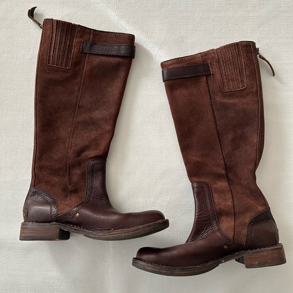 UGG Shoes Ugg Castile Java Australian Leather Riding Boots Poshmark